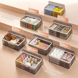 Enhomee collapsible storage bins, Stackable Storage Bins with Lids