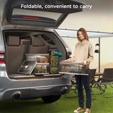 Enhomee collapsible storage bins, Stackable Storage Bins with Lids