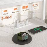 71" W Carbon Fiber Gaming Desk, L Shaped Computer Desk with Drawer & Power Outlet