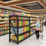 REIBII 60"W 11000LBS Heavy Duty Garage Shelving,Adjustable Metal Shelves for Warehouse, Commercial, Shop, Basement