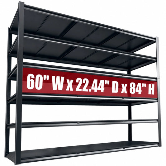 Large Metal Garage Shelving Unit with Spacious Storage Shelves for Oversized Items 800