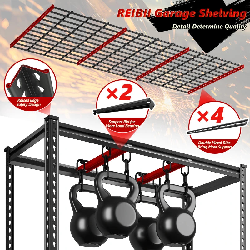 High quality mesh containing 4 double ribs (24 total)