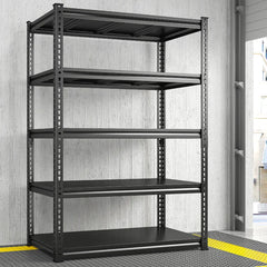 Massive Capacity: Holds up to 2000 lbs total, with each shelf supporting 400 lbs—perfect for tools, supplies, and more.