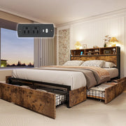 REIBII Queen Size Bed Frame Installation