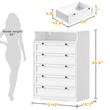 Overall Size: 31.3"L x 15.7"W x 48.5"H.