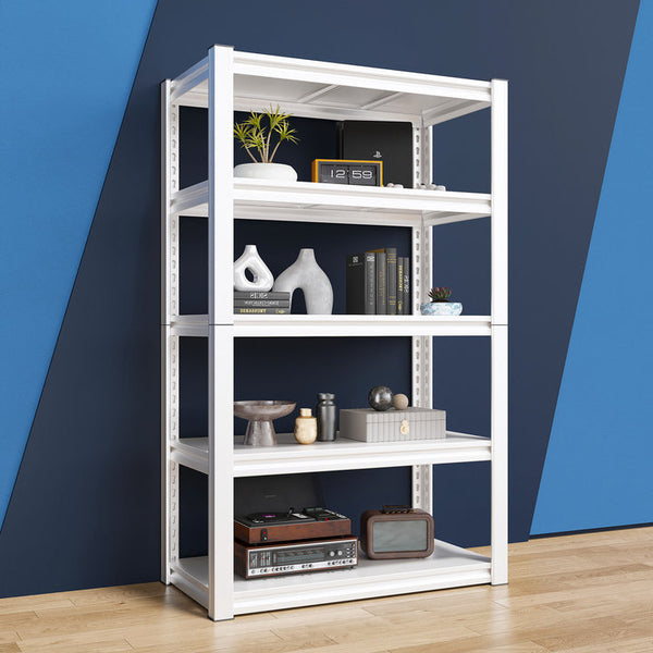 REIBII-63-White-Metal-Shelving
