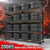REIBII 2400lbs Heavy Duty Shelving