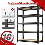 REIBII5-TierGarageShelving_Setof2StorageShelvesEasyAssembly
