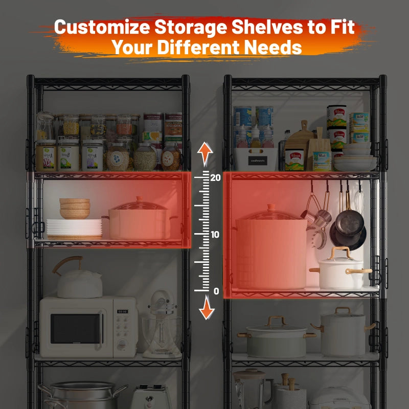 REIBII5-TierWireShelvingUnits_AdjustableMetalShelves