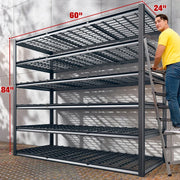 REIBII 3000LBS 6-Tier Garage Shelving Installation Video
