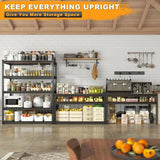 REIBII Meta Storage Shelving for Keep Everything Upright
