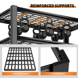 REIBIIUpgradedMetalStorageRack