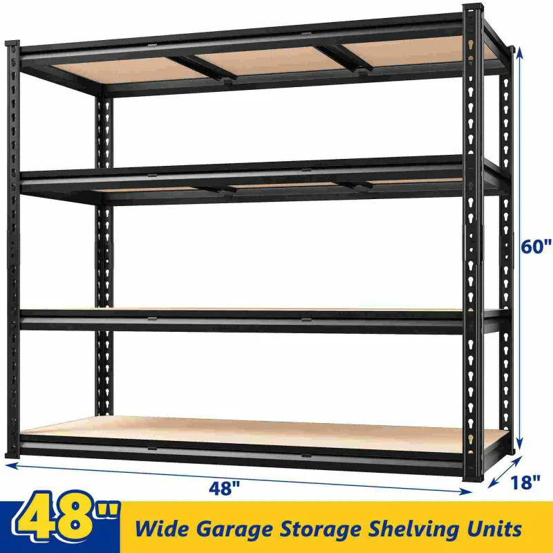 REIBII Wide Garage Storage Shelving  Units