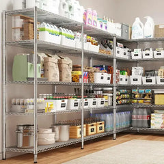 REIBIIWireShelvingRackPerfectForYourPantry