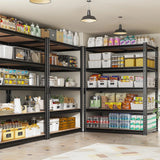 REIBII_35.5_W_5-Tier_Adjustable_Shelves_for_Pantry