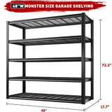 REIBII_48_W_X_72_H_X18_D_Monster_Size_Metal_Shelving_Unit