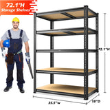 REIBII_5-Tier_Garage_Storage_Shelves_Unit_2250lbs