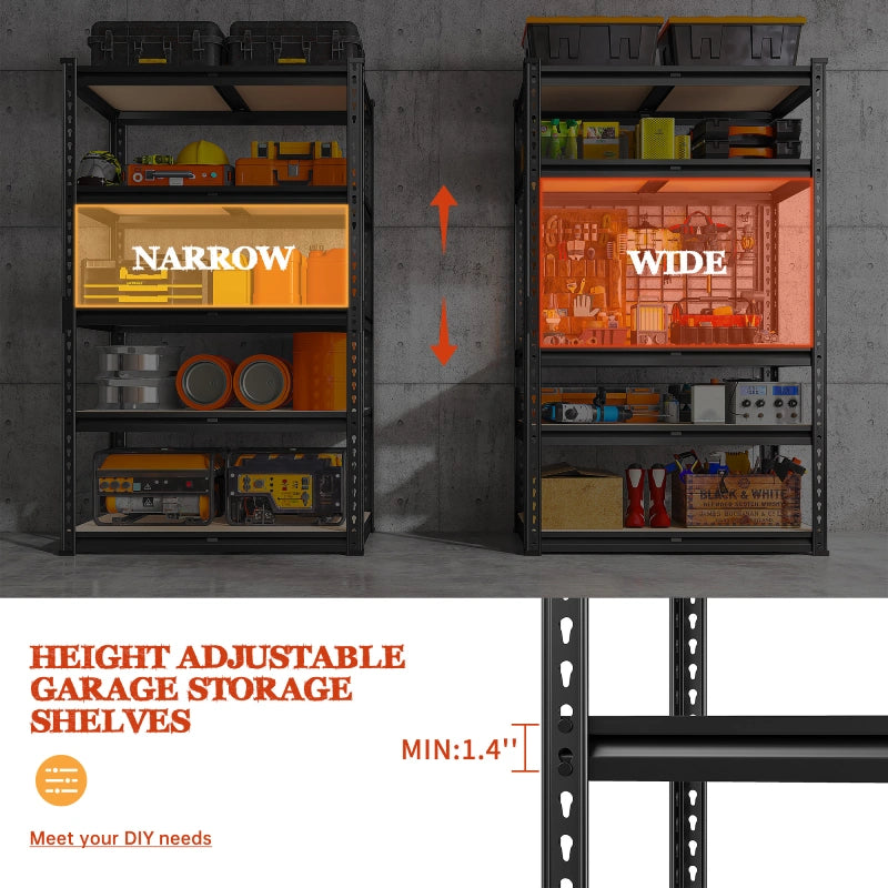 REIBII_Adjustable_Garage_Shelving_Units