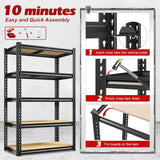 REIBII_Easy_Assembly_Garage_Shelving_Units
