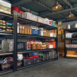 REIBII Expand the storage space, giving you a place to put all your garage stuff and bringing you a clean and tidy garage.