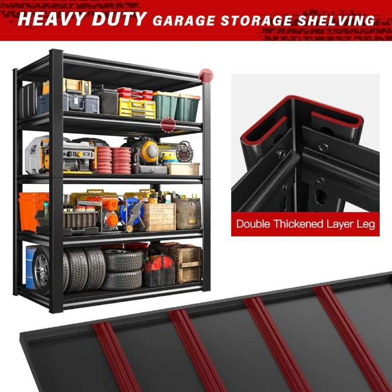 REIBII Heavy Duty Garage Storage Shelving