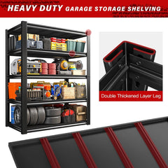 REIBII Heavy Duty Garage Storage Shelving