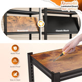 REIBII_Heavy_Duty_Storage_Shelving_Adjustable_Laminated_Shelving--black