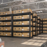 REIBII Metal Storage Shelf for Warehouse Commercial Pantry Garage