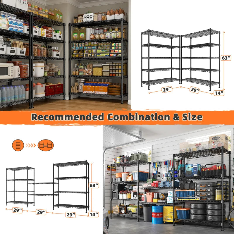 REIBII Shelf Customizable Storage Solutions