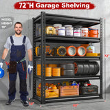 REIBII Tall-Wide-Deep-Garage Shelving Unit   