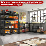 REIBII  Versatile Removable Garage Storage Shelves 