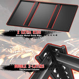 REIBII 72"H 2600LBS Garage Shelves,Metal Storage Shelving for Warehouse Commercial Pantry Garage