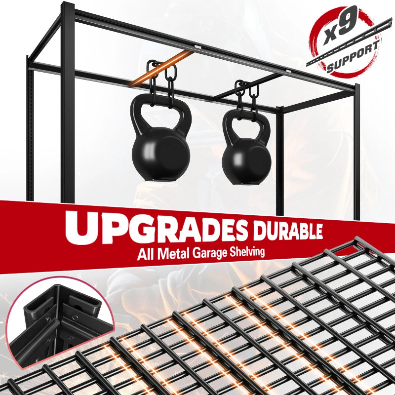 REIBIImetalshelvesforstoragewithupgradesdurable