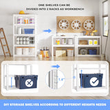 Raybee-Adjustable-White-Metal-Shelving-Unit