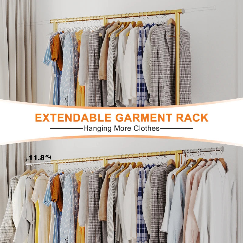 Extendable clothes hanging rail sale