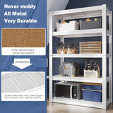 Raybee-Upgrade-White-Metal-Shelving-Unit