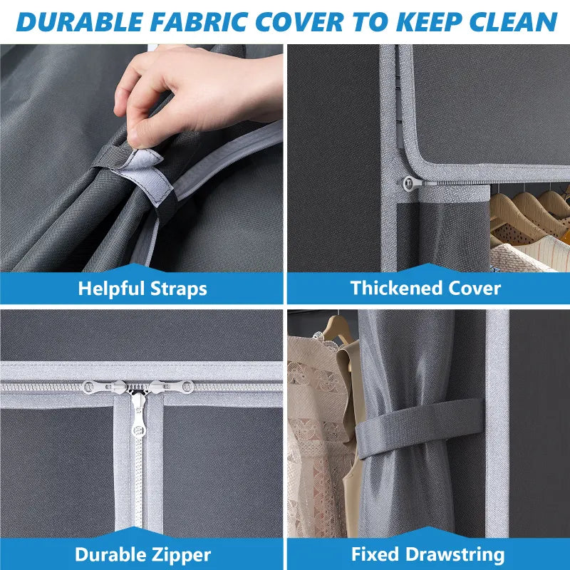 Raybee-portable-closet-with-cover
