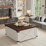 Raybee35.6WCoffeeTable--White