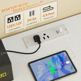 Raybee Dresser TV Stand with Power Outlets