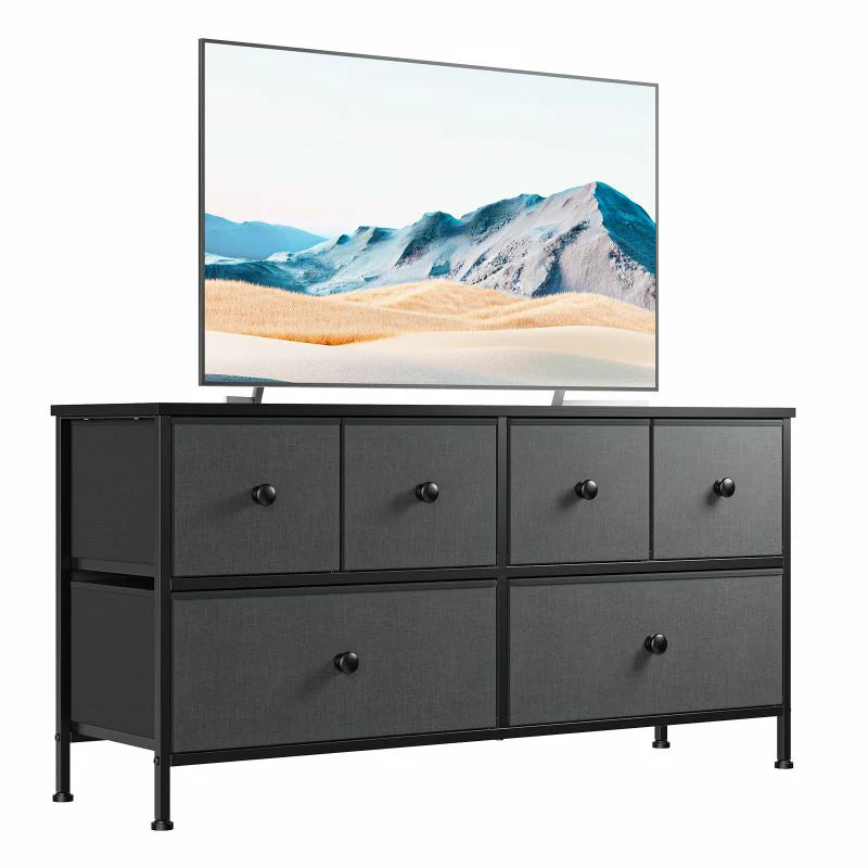 RaybeeDresserforBedroomwith6Drawer_Grey