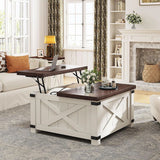 RaybeeLiftTopCoffeeTables--White