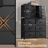 RaybeeTallDresserwith2XBarsforGreaterStrengthandStability