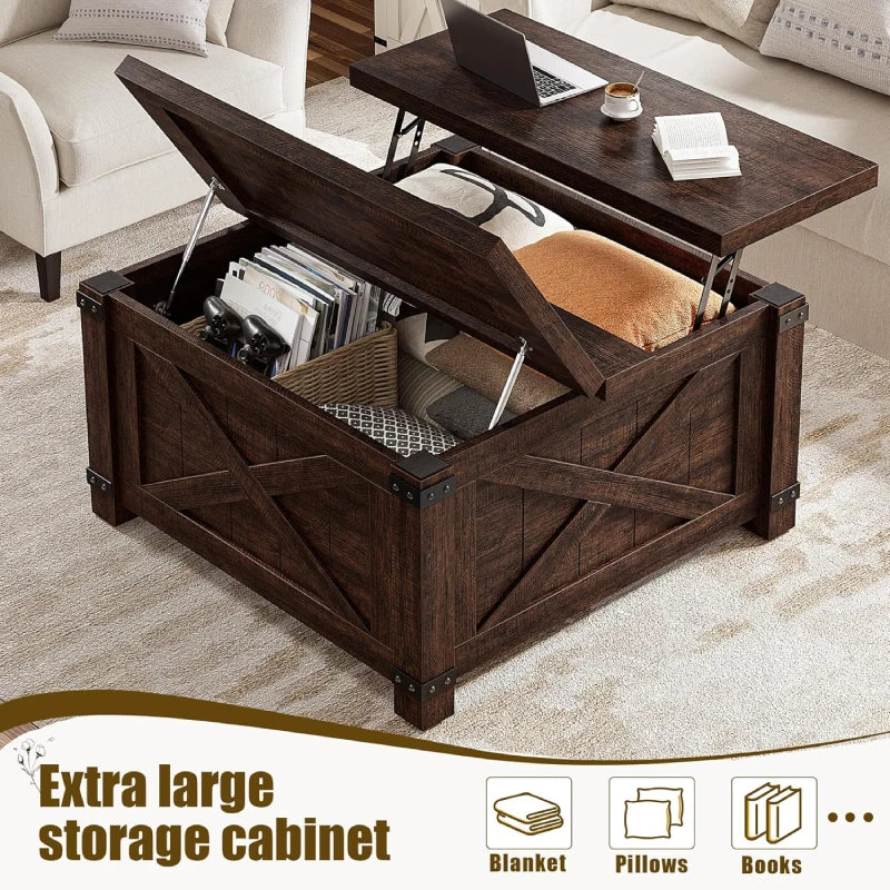 Raybee_Premium_Lift_Top_Coffee_Table--Brown