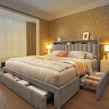 Raybee_Queen_Bed_Frame_-Grey