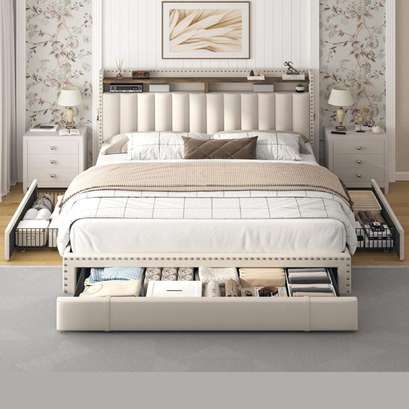 Raybee_Queen_Bed_Frame_with_3_Drawers