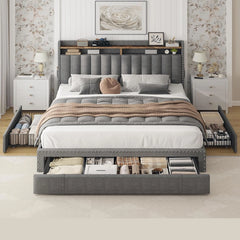 Raybee_Queen_Bed_Frame_with_Headboard_and_Drawers--Grey