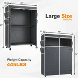 Raybee_Rolling_Clothes_Rack_with_High-quality_Cover