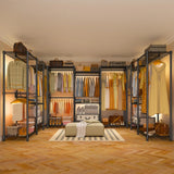 Raybee_Versatile_Clothing_Rack_Heavy-Duty_for_Bedroom-Black