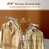 Raybee_Wide_Clothing_rack_with_Shelves