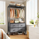 Raybee_rolling_clothes_rack_for_Hanging